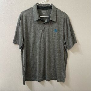Lands end AT&T polo shirt gray large